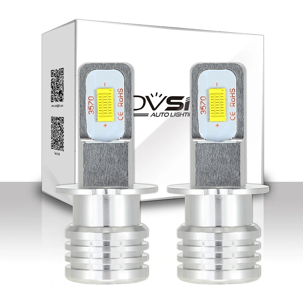 

NOVSIGHT H3 1800LM Car LED Fog Lights Play and Plug White Auto Driving Fog Lamps Bulbs