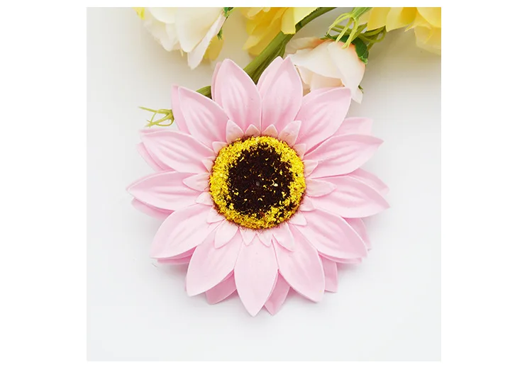 25 шт. мыло-подсолнух цветок голова букет подарочная коробка украшение сочетание цветочный магазин поставки