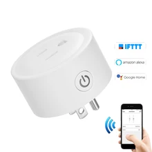 Мини Wi-Fi умная розетка телефон приложение переключатель времени дистанционное управление США розетка Голосовое управление для Alexa Google Home
