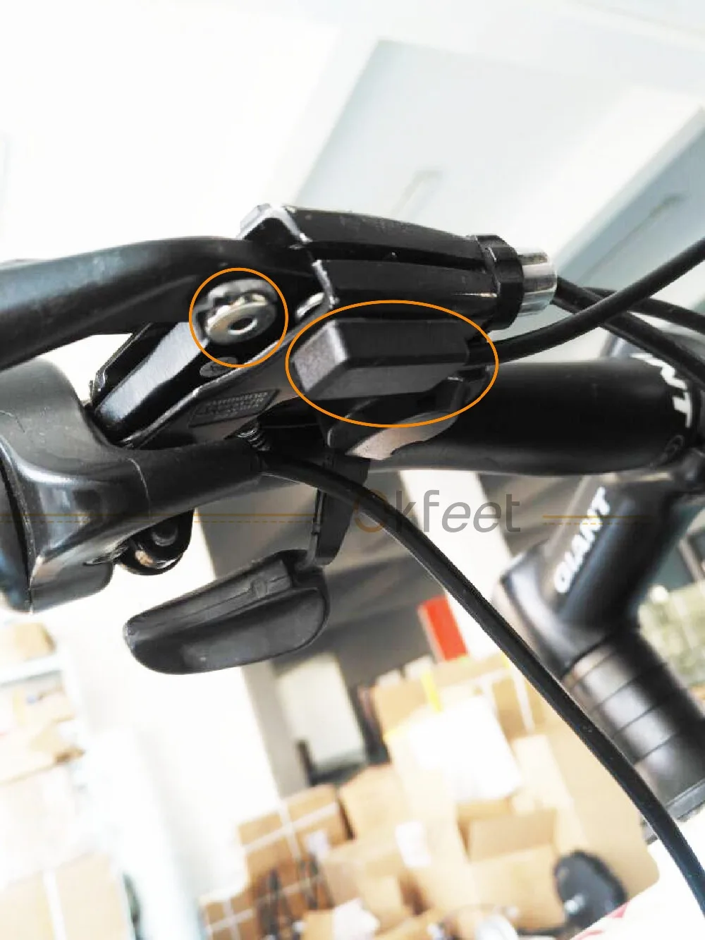 Top okfeet Electric Bike Brake Sensor Mechanical / Hydraulic  Brake Sensor MS-BK-2 Waterproof Connector 14