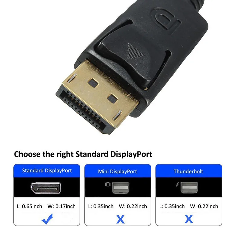 displayport to vga cable
