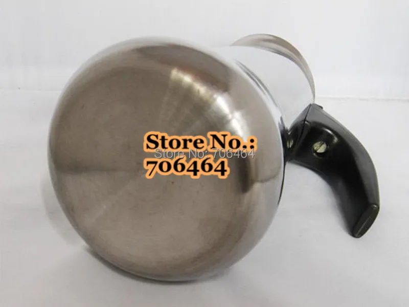 Высококачественная Кофеварка YH102 V с 6 чашками из нержавеющей стали|moka pot|coffee