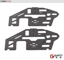 Gartt 500 PRO Flybar Carbon Fiber Main Frame 2 unids adapta Align Trex 500 RC helicóptero Hobby