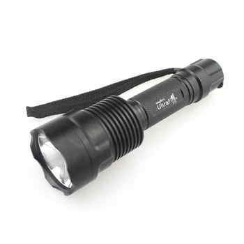 

U-F C12 1xCREE XP-L V5 2000lm Cold White Light SMO/OP LED Flashlight (1 x 18650)