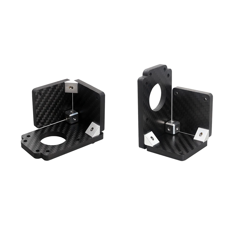 3DSWAY 5 개/몫 3D 프린터 부품 M3 나사 너트 브래킷 고정 블록 시트 Openbuild 알루미늄 블록 삼각형 큐브 DIY 액세서리