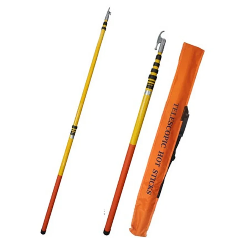 Adjustable High-voltage Pull Rod Insulation Lever Operating Lever 5 sections 8 meters Maximum withstandable voltage 500KV high voltage diodes