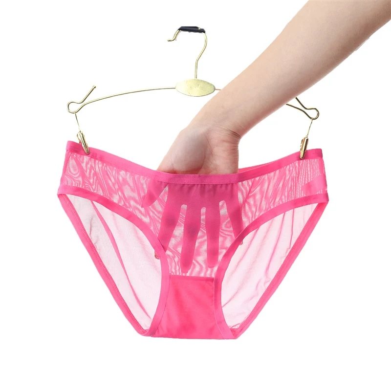 Transparent Panties Women Low-Rise Sexy Panty Women's Ultra-thin Seamless Briefs Soft Breathable Women Underwear Panties 49 (9)