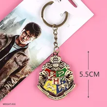 10pcs/lot Movie Harri Potter Logo Keychain necklace pendant toys gifts harri potter quidditch golden snitch limited supply