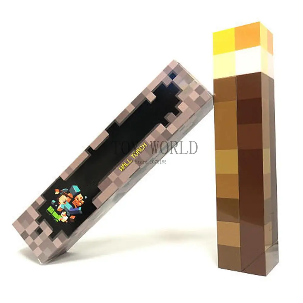 Minecraft Light Up Torch LED Lamp diamond Square light Night light Hand Held or Wall Mount Light-Up Toys for kids Drop Shipping цена Minecraft Light Up Torch LED Lamp diamond Square light Night light Hand Held or Wall Mount Light-Up Toys for kids Drop Shipping цены онлайн