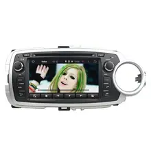 7 Inch Quad Core HD1024*600 Android 5.1 Car DVD Player For Toyota For YARIS 2012-2013 Stereo Multimedia Player Free 8GB MAP