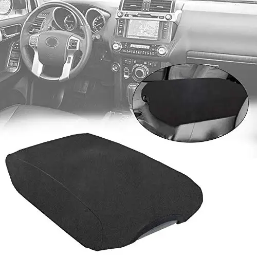 

Черный флисовый чехол Bolaxin для подлокотника центральной консоли, флисовая Обложка для Toyota 4runner 2010-2018