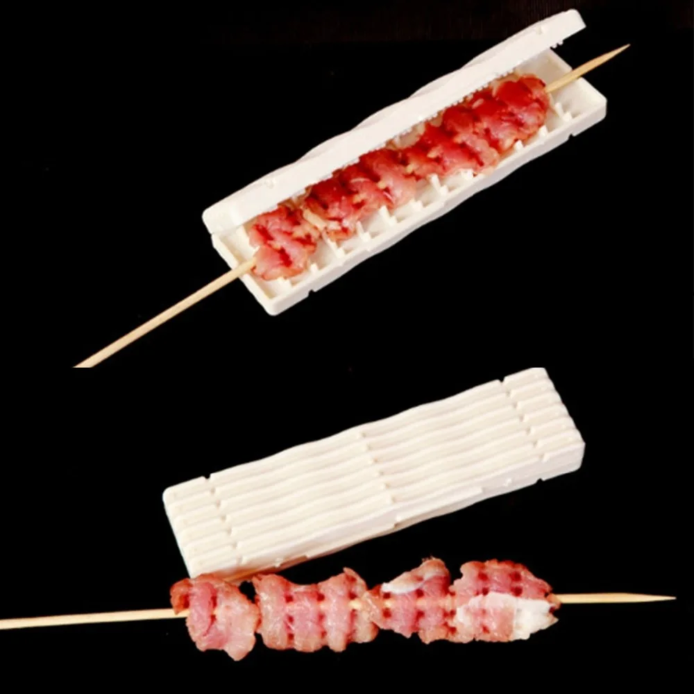 

Multifunction Camping Barbecue Skewered Meat Clip Kebab Device BBQ Essential Tool