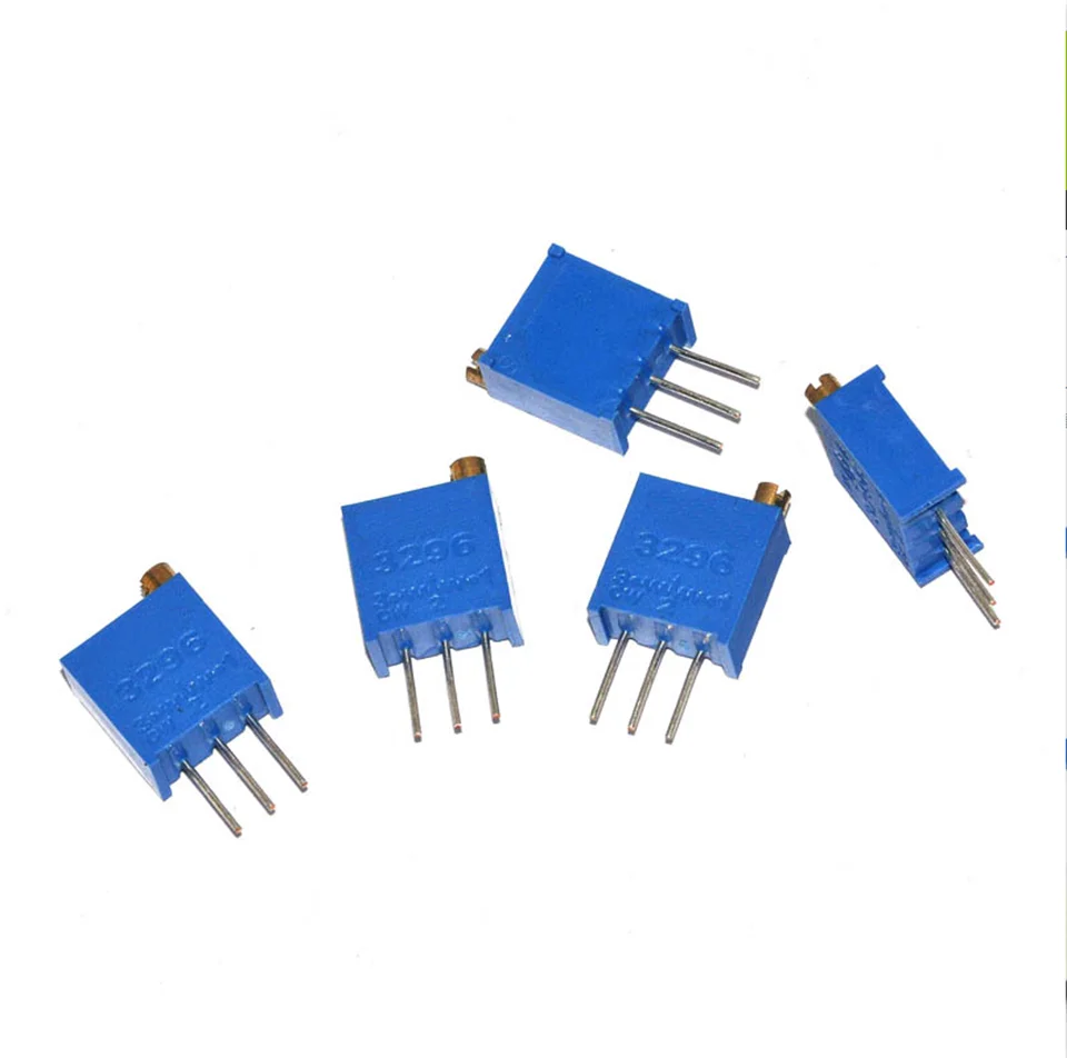 

3296W 103 203 503 10K top adjustable multi-turn potentiometer 1K 2K 5k 10k 20k 50K 100K 200k 500K 1M