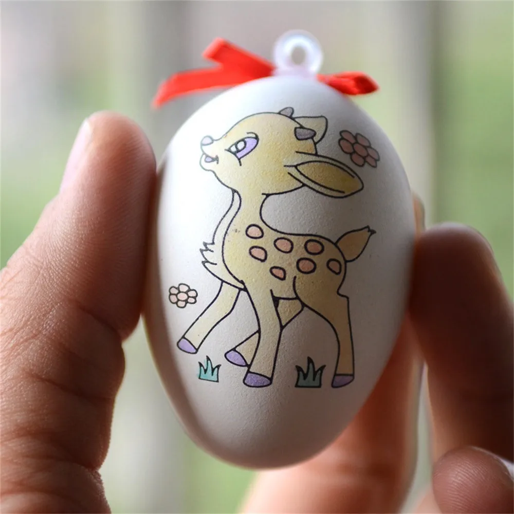 Ручка цвета воды и яйцо Детские Картины Сделай Сам Цвет игрушечное яйцо пасхальное яйцо Обучающие игрушки # F