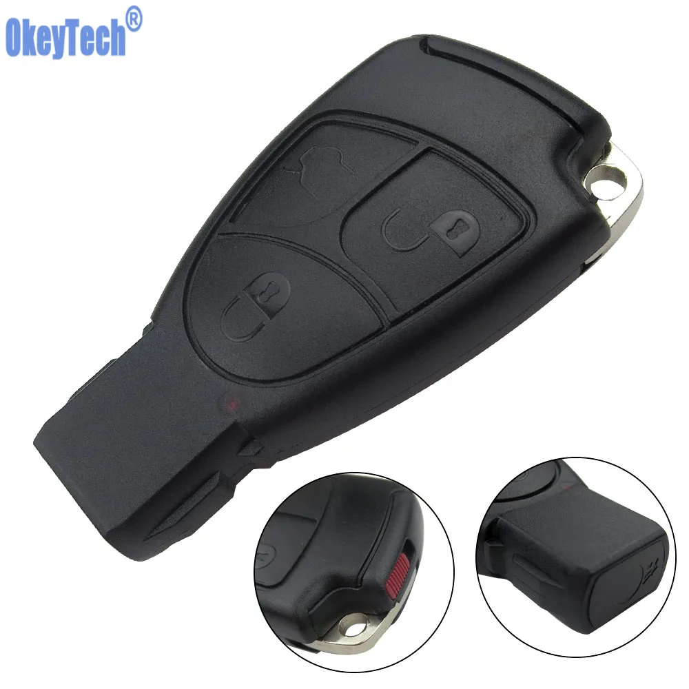 OkeyTech Smart Car Remote Key Case Fob For Mercedes Benz MB C E ML S SL