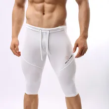 Brave person Брендовые мужские облегающие пляжные шорты Длинные боксеры багажник мужские фитнес Бермуды мужские плавки спортивные шорты