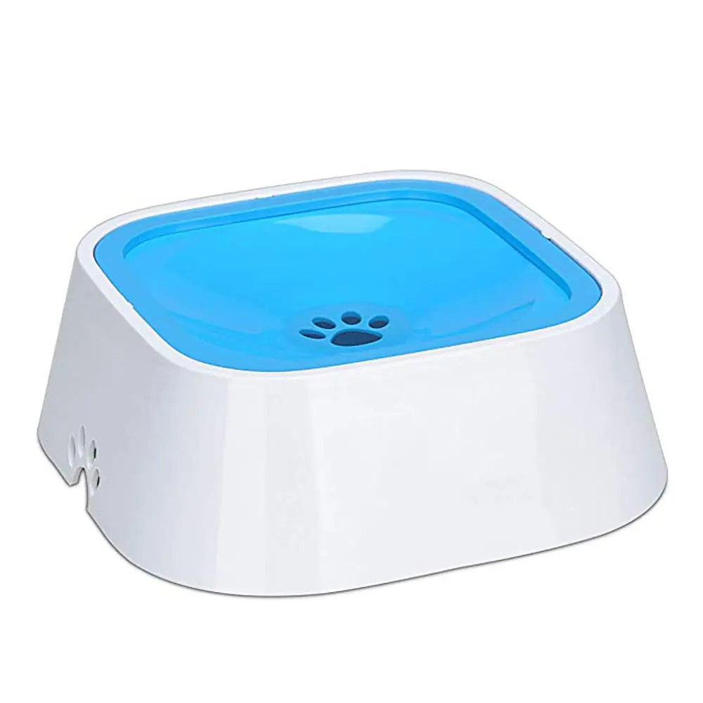 

NEW Not Wet Mouth Floating Drinking Bowls Dog Cat Health Feeding High Quality Eco-Friendly Plastic Water Feeders Bowl 4 Colours