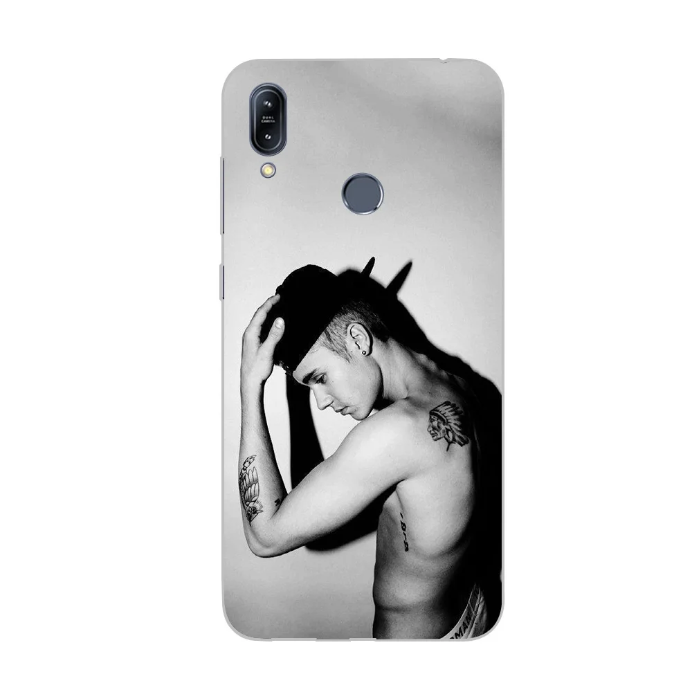 ciciber Justin Bieber for ASUS ZenFone Max Pro M2 ZB631KL ZB633KL Soft TPU Phone Case for Zenfone 3 Max Live GO ZC520TL ZB501KL