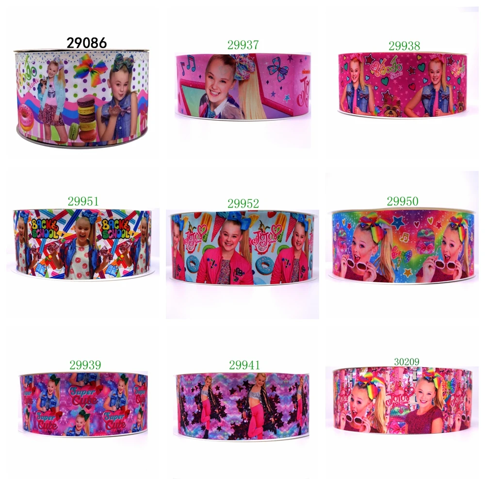 

Free shipping 2019 new arrival ribbons Hair Accessories ribbon 10 yards printed grosgrain ribbons 29941