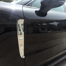 Авто аксессуары 2 шт. ABS боковое крыло эмблема бейдж Накладка для Porsche Panamera 971