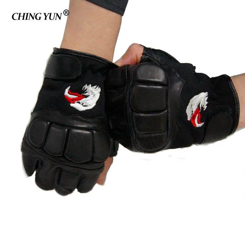Перчатки из натуральной овечьей кожи без пальцев Нескользящие|outdoor sports gloves|men fashion