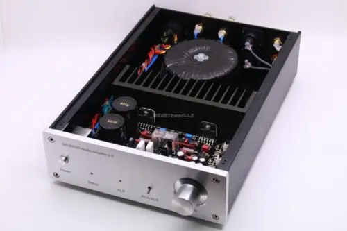 HiFi 2,0 двухканальный LM3886 усилитель с XLR сбалансированным входом 68 Вт+ 68 Вт