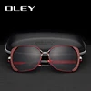 Gafas de sol polarizadas para mujer con marco grande de marca clásica OLEY gafas de protección UV Retro mariposa Y5190 ► Foto 1/6