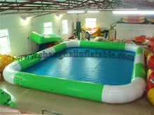 2016 PVC large inflatable pool with high quality inflatable swimming pool for sale