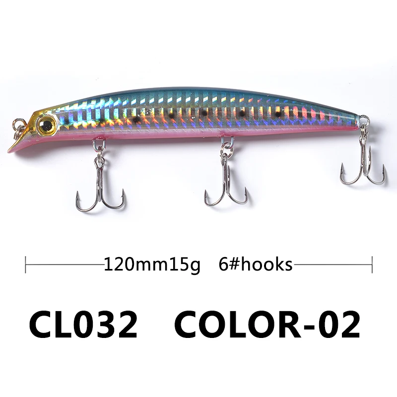 Topmouth culter Рыболовная Приманка 12 см 15 г Твердый воблер Crankbait 3D глаза приманка