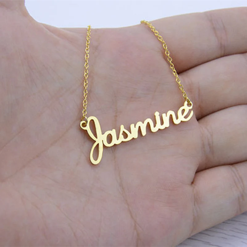 Handmade-Custom-Jewelry-Any-Personalized-Name-Necklaces-Women-Men-Silver-Gold-Rose-Choker-Necklace-Engraved-Bridesmaid