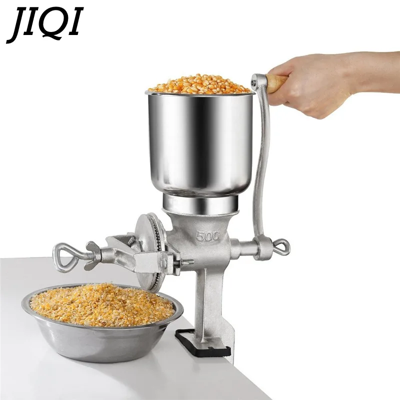 JIQI Grain Grinder Malt Crusher Craft Beer Factory Price High Quality Crusher Wholesale Nut Crusher Brewing Tool Maize Crusher crusher