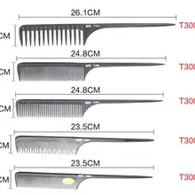 2 шт. профессиональная расческа для волос хвост Парикмахерская гребень Черный гребень для волос