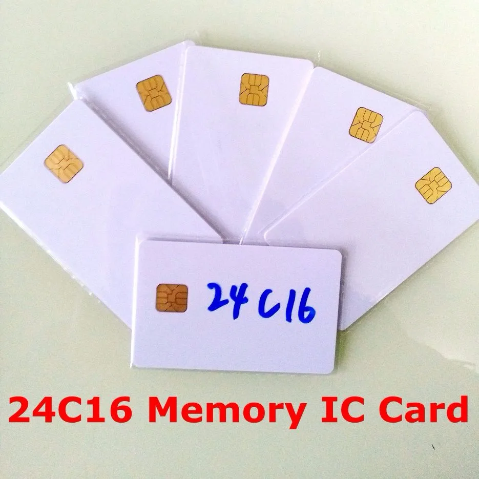 

AT24C16 ISO7816 smartcard secure Memory 24C16 blank connect smart IC card