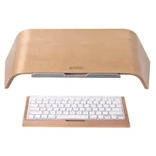 Новое поступление SAMDI деревянный косой универсальный держатель подставка для ноутбука кронштейн для MacBook Air/Pro