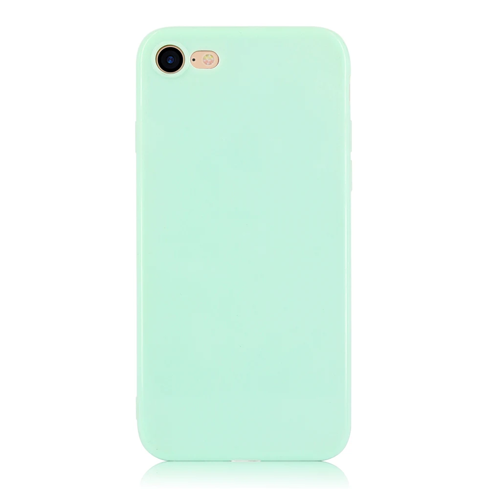 KIP71147E_1_Smooth Pure Color Series Soft TPU Case for iPhone 7