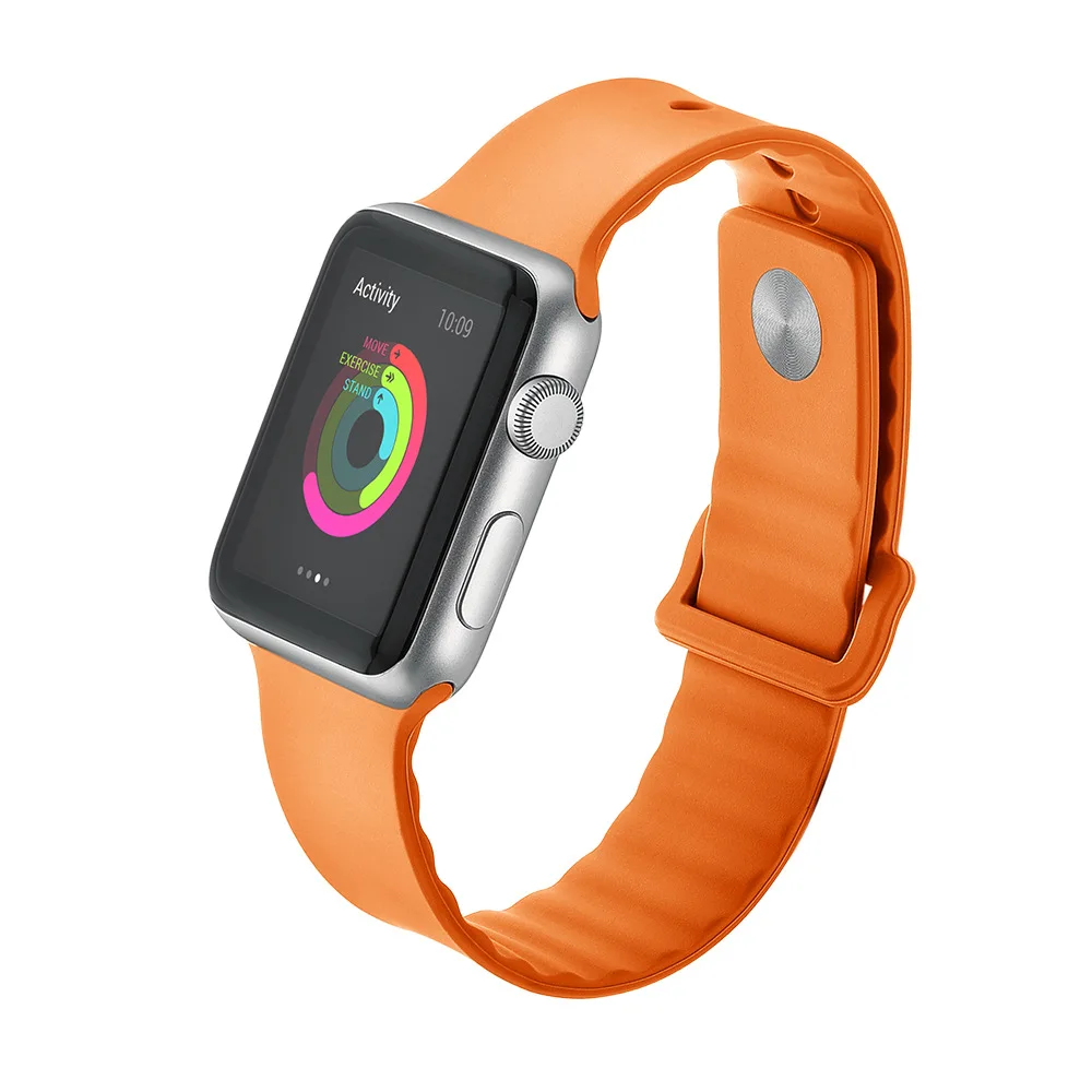 Xg276 Спорт iwatch Apple Watch 38 мм 42 мм Для мужчин Для женщин силиконовый спортивный ремешок Группа заменить Для мужчин t браслет для Аксессуары для