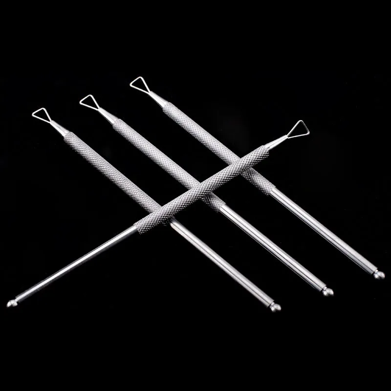 

Nail file Double Ended Nail Pusher Romover Cuticle Manicure Pedicure Remover Manicure Pedicure Care Sets Cuticle Pushers