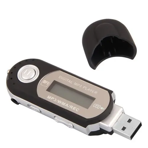 

2017 New Portable MP3 Black 8GB LCD Mini MP3 WMA Player FM Radio USB Flash Drive