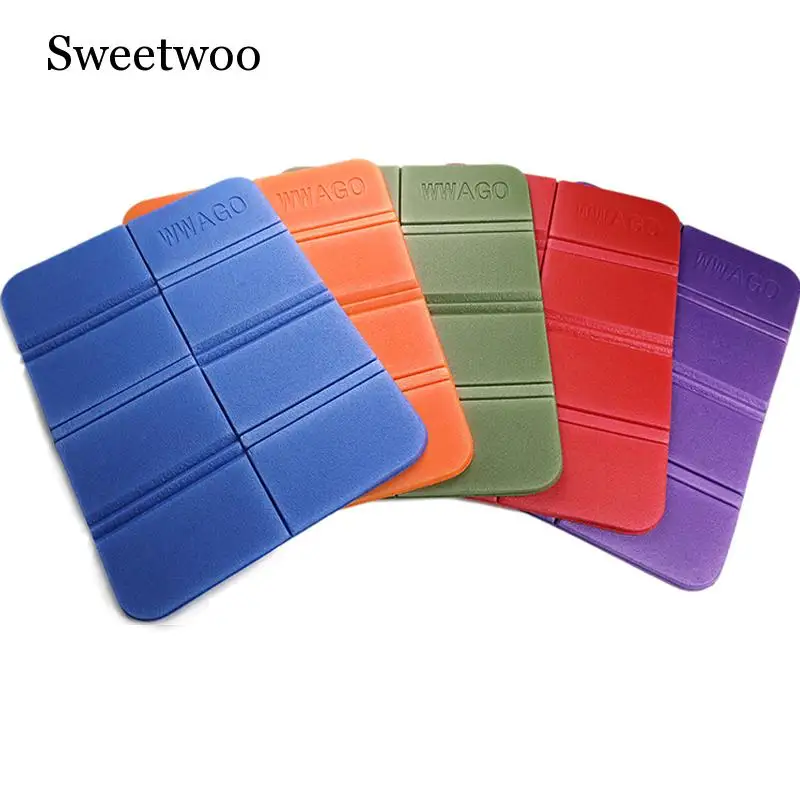 Soft Waterproof Dual Camping Hiking Picnic Portable Cushion Seat Pad Outdoor Folding Camping Moistureproof Cushion Mattress Pad