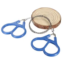 Outdoor Travel Camping Emergency Survival Gear Climbing Survival Hand Tool Plastic Steel Wire Saw Ring Scroll