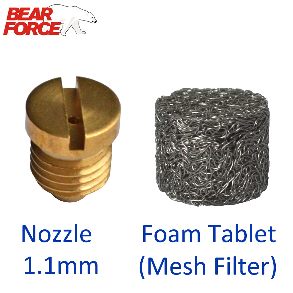 Mesh Filter/ Foam Tablet & Nozzle for Snow Foam Lance/ Foam Cannon
