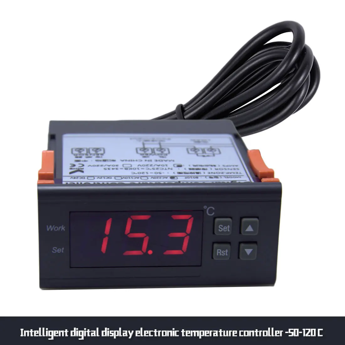 

12/24/110/220V Digital thermometer Thermoregulator Thermostat Temperature Controller for Incubator Thermocouple -50~120 Degrees