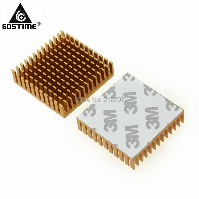 heatsink40x40x11mm golden