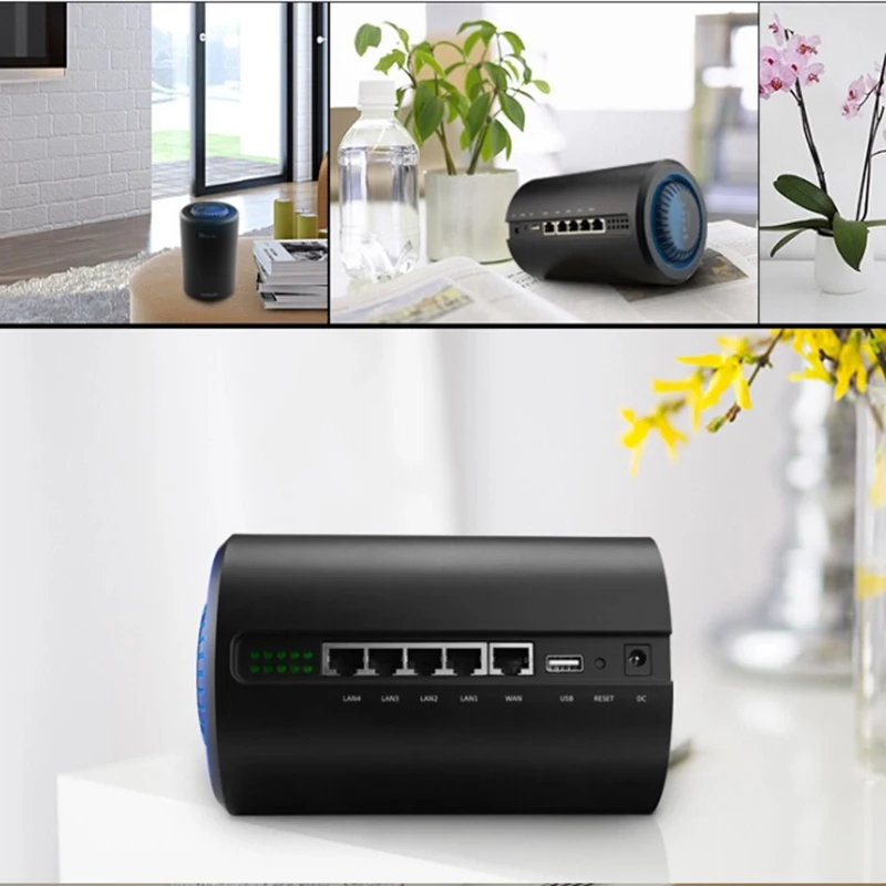 Gigabit wireless router dual band 11ac wifi router 4 ports