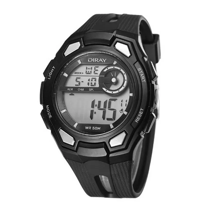 Fashion multifunctional student watch LED waterproof electronic watch