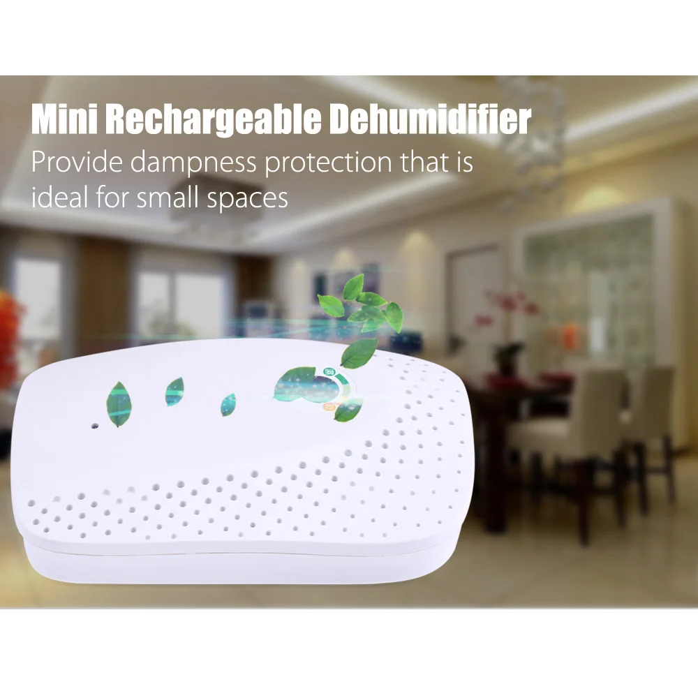 

INVITOP Portable Dehumidifier Electric Air Dryer Machine Mini Water Moisture Absorb deshumidificador for Home Wardrobe Bookcase