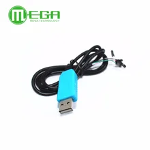 10 шт./лот PL2303 TA USB TTL RS232 Конвертация последовательного кабеля PL2303TA Совместимость с Win XP/VISTA/7/8/8,1