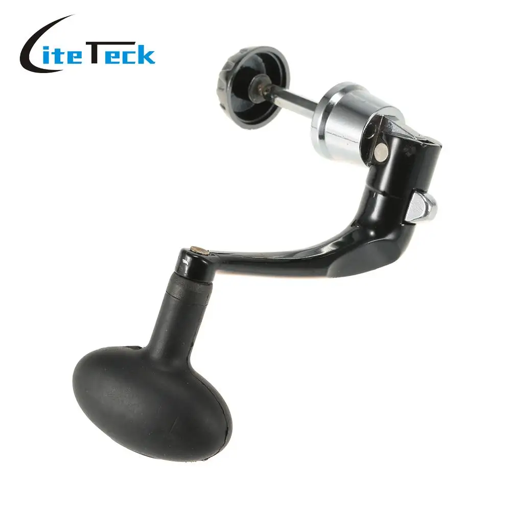Lixada Metal Spinning Reel Handle Grip Fishing Reel Handle CNC Fold Handle Rocker Arm Fishing