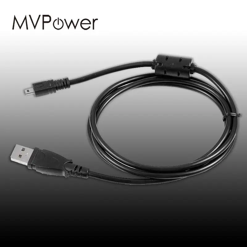 USB 2.0 Charger 8Pin Cable For Panasonic Lumix DMC ZS30 DMC TZ40 Camera