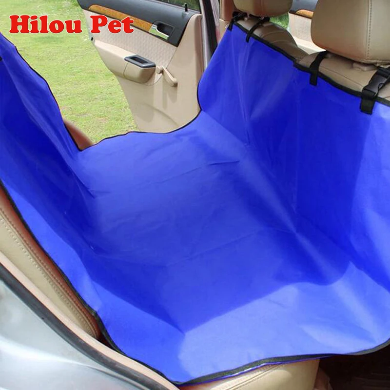 Washable Pet Seat Cover Cat Dog Car Waterproof Seat Cover Rear Bench